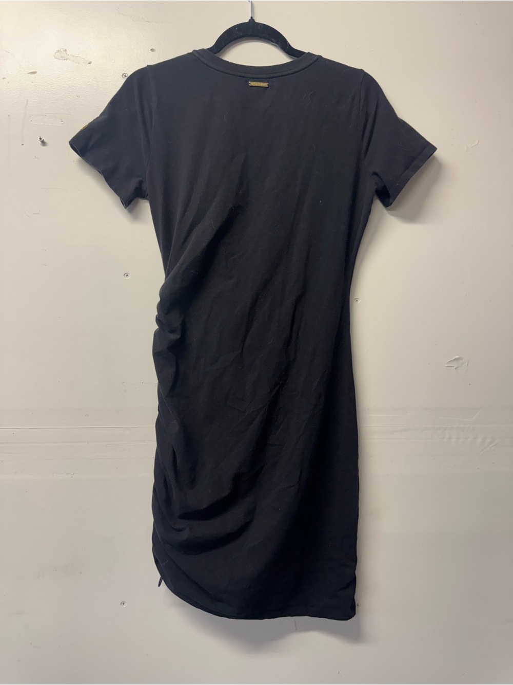 Michael kors Black Ruched Side T-Shirt Dress - Picture 6 of 6